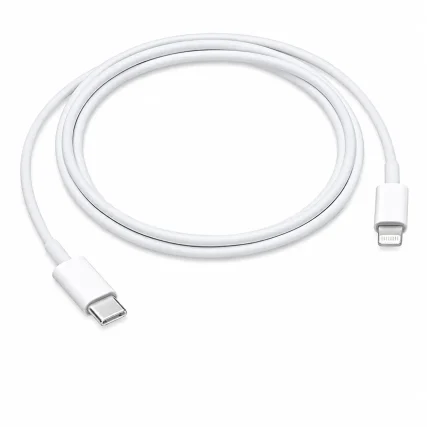 كابل آبل USB-C إلى Lightning بطول 1 متر – أبيض