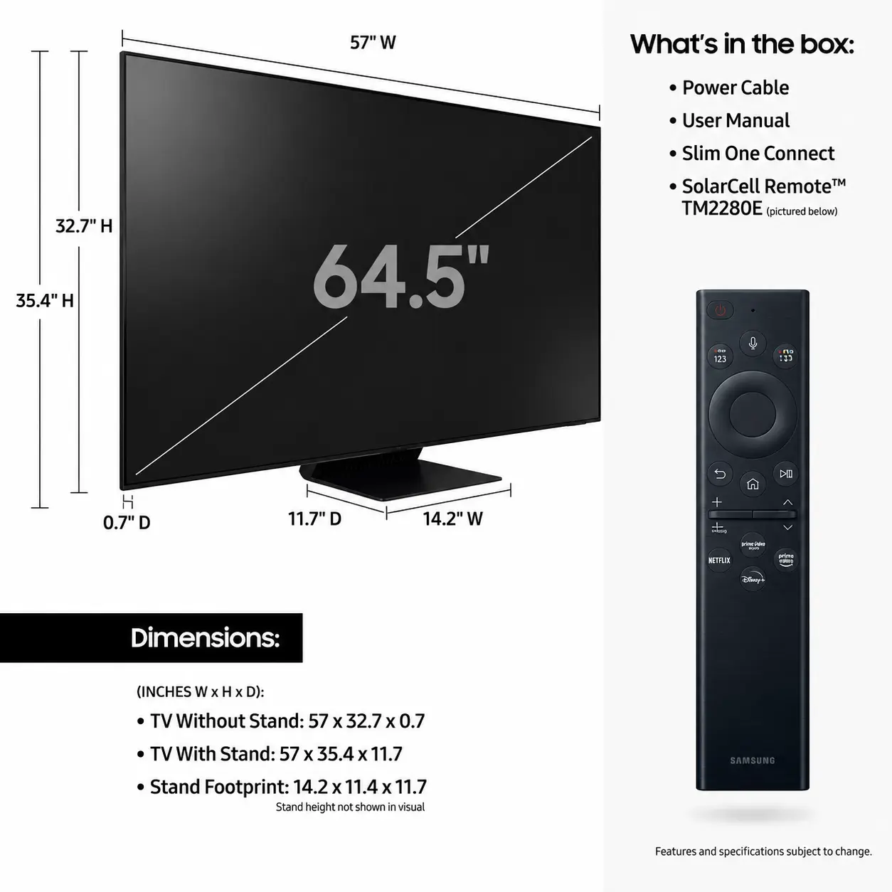 تلفزيون سامسونج 65 إنش بشاشة Crystal UHD بدقة 4K - الصورة 5